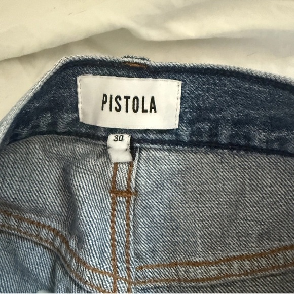 PISTOLA Ruby High Rise Palazzo Flare Jeans in Othello Sz30 - Picture 10 of 11